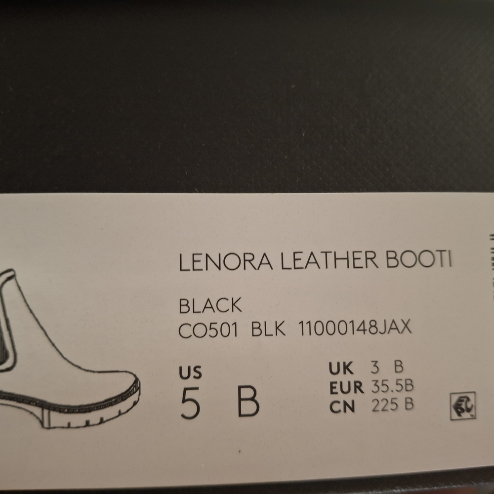 Coach Black Leather Ankle Booties